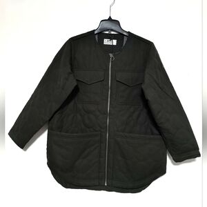 New Jetti Green Quilted Women's Jacket / Size L